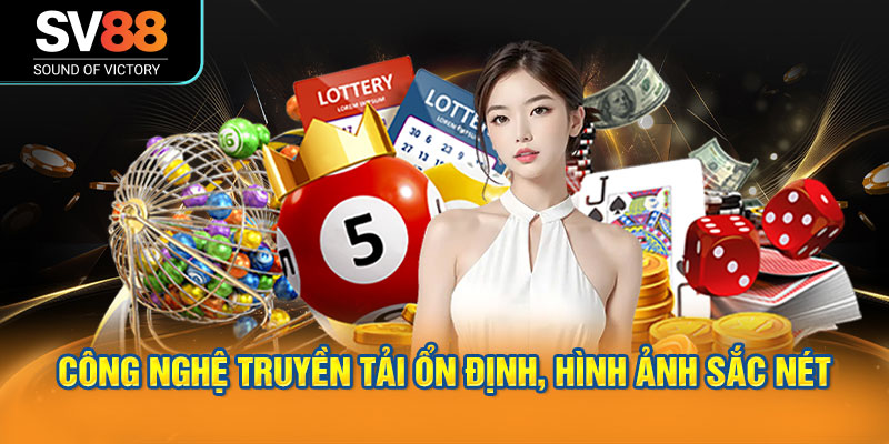 AE Sexy Casino SV88 - Cá cược đỉnh cao với dealer xinh đẹp 2 Ứng dụng công nghệ truyền tải ổn định, hình ảnh sắc nét